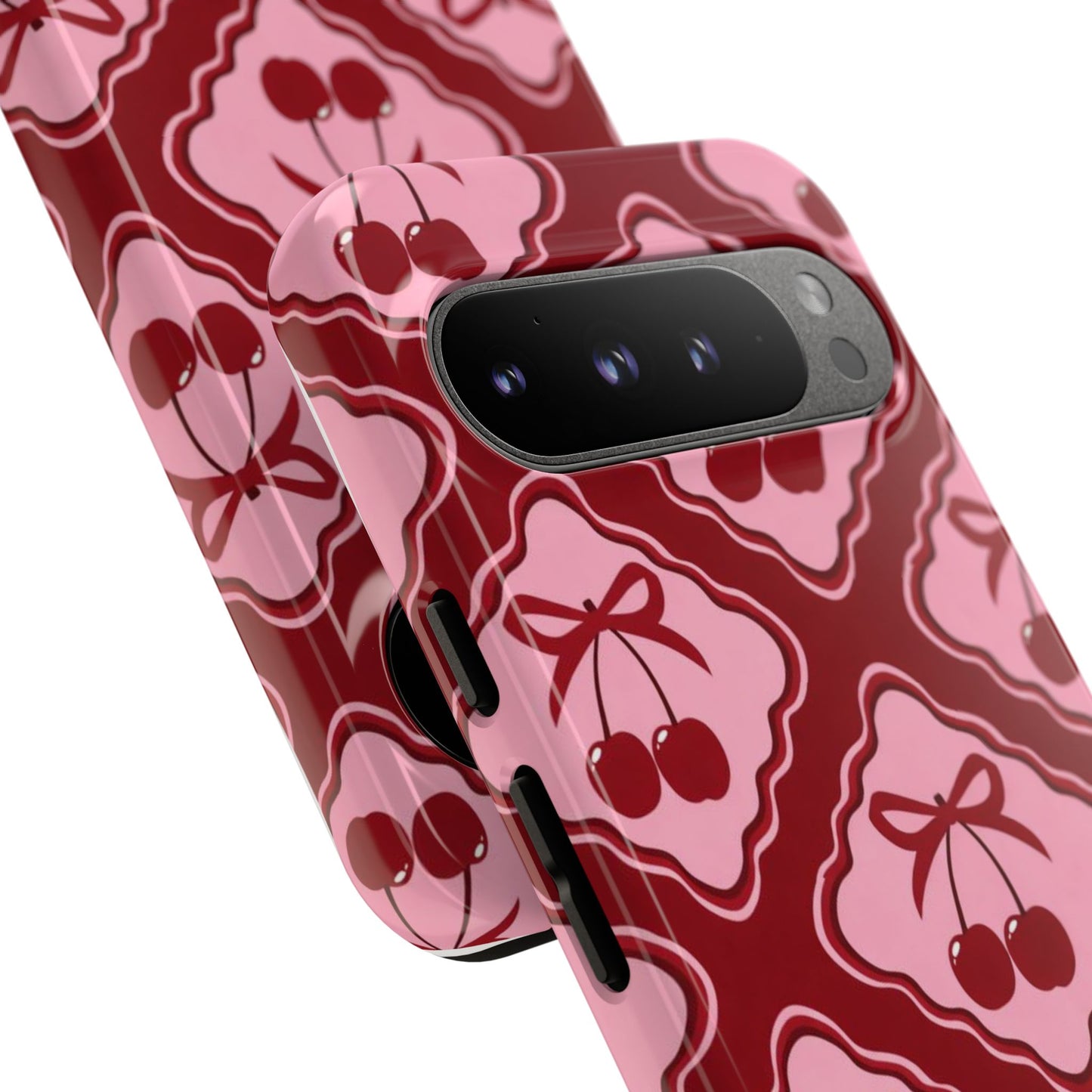 Cherry Bow Tough Phone Case