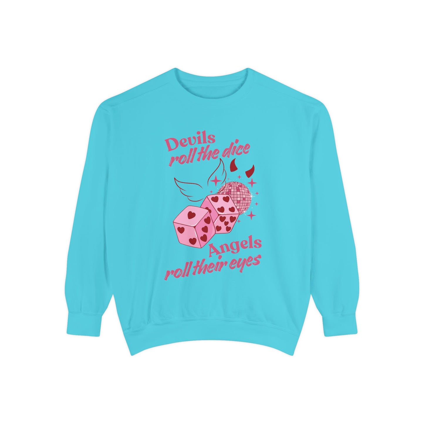 Lucky Dice Heart Sweatshirt
