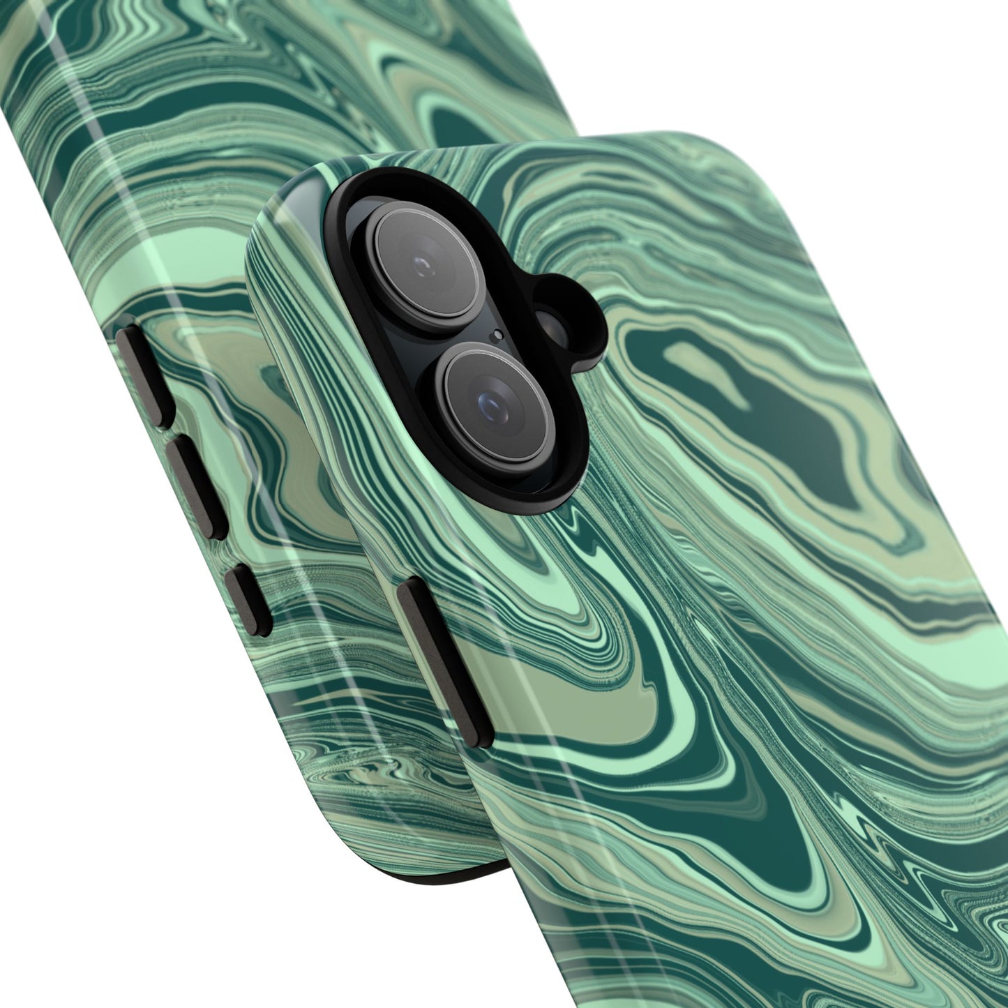 Emerald Waves Tough Phone Case