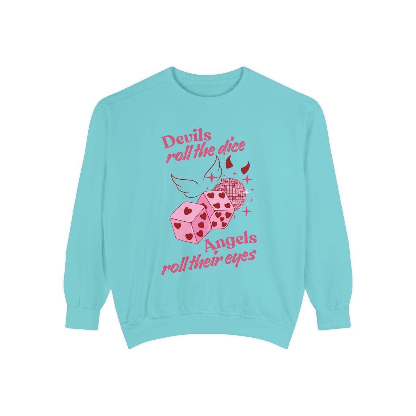 Lucky Dice Heart Sweatshirt