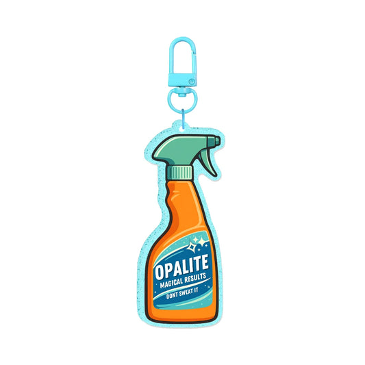 Opalite Spray Bottle Keychain